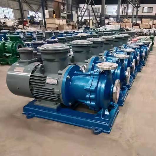 襯氟泵如何改進維修工藝，減少水力損失