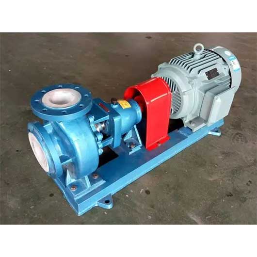 化工企業應如何使用襯氟化工泵